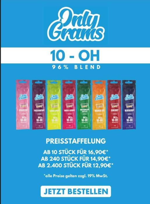 Only Grams 10-OH-Blend Vape  1ml ( NEU )