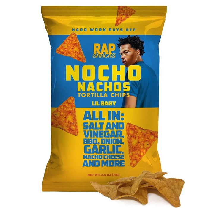 RAP SNACKS 71g ( 24er Karton ) von Snopp Dogg, Nicki Minaj, Rick Ross & Lil Baby